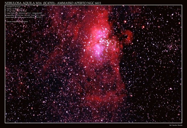 NEBULOSA AQUILA M16  NGC6611A